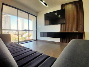 Elegante departamento con 2 balcones y 2 TVs